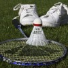 Inviter kæresten ud og spille badminton badminton