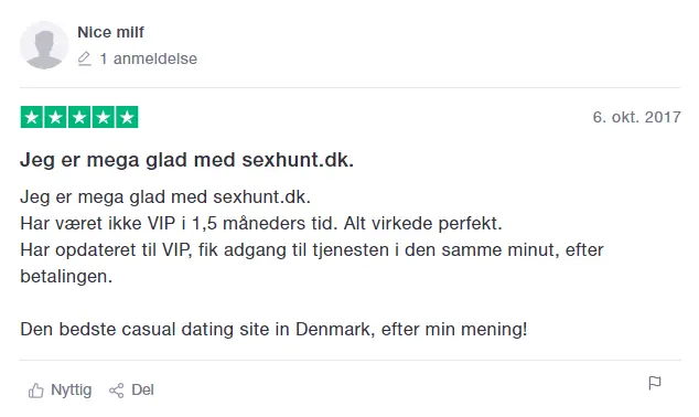 sexhunt trustpilot